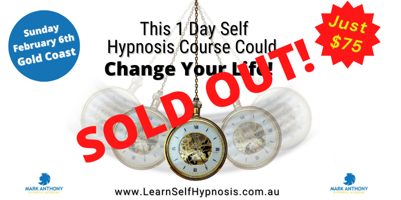 SOLD OUT! – Learn Self Hypnosis – GOLD COAST – ADDITIONAL DATE, Sunday 6th FEBRUARY!