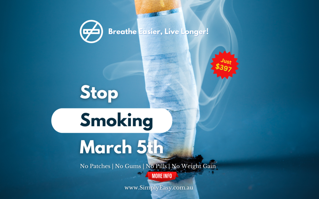 Stop Smoking, Gold Coast, March 5th